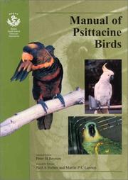 Cover of: Manual of psittacine birds by Peter H. Beynon