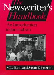 Cover of: The newswriter's handbook: an introduction to journalism