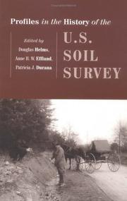 Cover of: Profiles in the History of U.S. Soil Survey by 