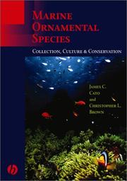 Cover of: Marine Ornamental Species: Collection, Culture and Conservation