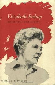 Cover of: Elizabeth Bishop: Her Artistic Development