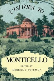 Cover of: Visitors to Monticello