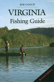 Cover of: Virginia Fishing Guide by Bob Gooch