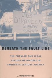 Cover of: Beneath the fault line | J. Herbie DiFonzo