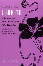 Cover of: Juanita by Mary Tyler Peabody Mann