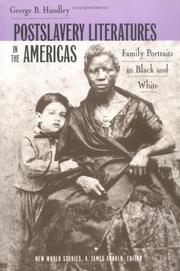 Cover of: Postslavery Literature in the Americas : Family Portraits in Black and White