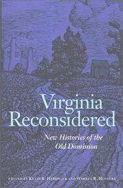 Cover of: Virginia reconsidered | 