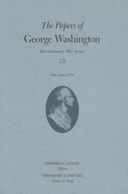 Cover of: The Papers of George Washington: May-June 1778 (Papers of George Washington, Revolutionary War Series)