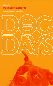 Cover of: Dog days by Alain Patrice Nganang