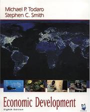 Cover of: Economic development
