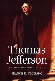 Cover of: Thomas Jefferson by Francis D. Cogliano