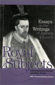 Cover of: Royal subjects by edited by Daniel Fischlin and Mark Fortier ; with a foreword by Kevin Sharpe.