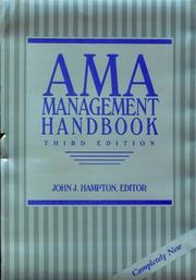 Cover of: AMA management handbook