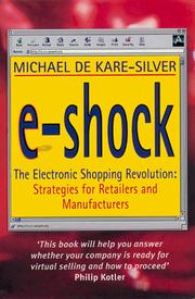 Cover of: e-shock ;the electronic shopping revolution: strategies for retailers and manufacturers