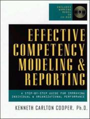 Cover of: Effective Competency Modeling and Reporting