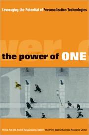 Cover of: The Power of One | 
