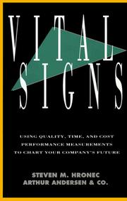 Vital signs by Steven M. Hronec