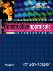 Cover of: Constructive appraisals by Roy Lecky-Thompson