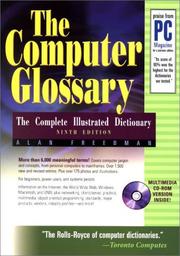 Cover of: Computer Glossary by Alan Freedman