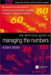 Cover of: The Definitive Guide to Managing the Numbers