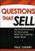 Cover of: Questions that sell