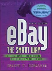 Cover of: Ebay the Smart Way by Joseph T. Sinclair