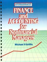 Cover of: Intermediate finance and accounting for nonfinancial managers