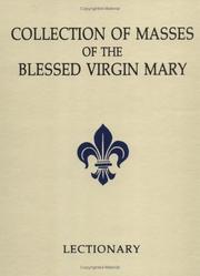 Cover of: Collection of Masses of the Blessed Virgin Mary by Liturgical Press, Liturgical Press