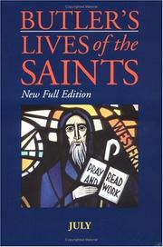Cover of: Butler's Lives of the Saints by Peter Doyle