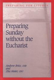 Cover of: Preparing Sunday without the Eucharist