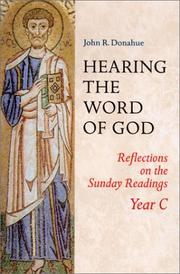 Cover of: Hearing the Word of God: Reflections on the Sunday Readings Year C