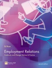 Cover of: Employee Relations