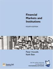 Cover of: Financial Markets & Institutions