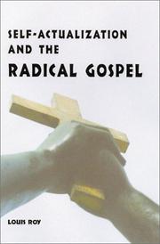 Cover of: Self-actualization and the radical gospel | Roy, Louis