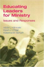 Cover of: Educating Leaders For Ministry: Issues And Responses (Michael Glazier Books)