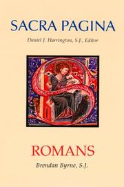 Cover of: Romans (Sacra Pagina) by Brendan Byrne