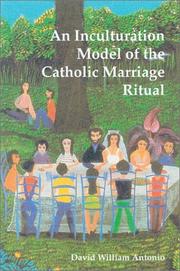 Cover of: An Inculturation Model of the Catholic Marriage Ritual