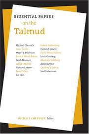 Cover of: Essential papers on the Talmud by edited by Michael Chernick.