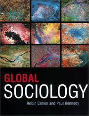 Cover of: Global Sociology