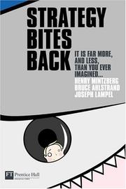 Cover of: Strategy Bites Back by Henry Mintzberg, Bruce W. Ahlstrand, Joseph Lampel