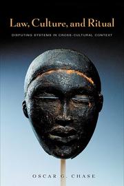 Cover of: Law, Culture, and Ritual by Oscar Chase, Jerome S. Bruner