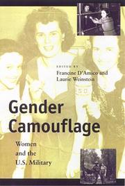 Cover of: Gender camouflage by edited by Francine D'Amico and Laurie Weinstein.