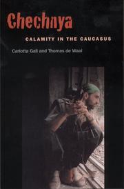 Cover of: Chechnya by Carlotta Gall, Thomas De Waal