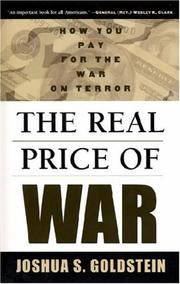 Cover of: The Real Price of War by Joshua Goldstein