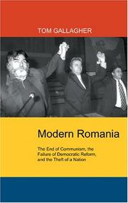 Cover of: Modern Romania by Tom Gallagher