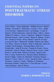 Cover of: Essential Papers on Post Traumatic Stress Disorder (Essential Papers in Psychoanalysis Series)