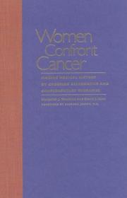 Cover of: Women Confront Cancer by Margaret J. Wooddell, David J. Hess