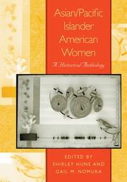 Cover of: Asian/Pacific Islander American Women: A Historical Anthology