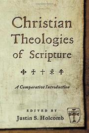 Cover of: Christian Theologies of Scripture: A Comparative Introduction