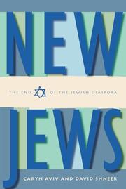 Cover of: New Jews: The End of the Jewish Diaspora